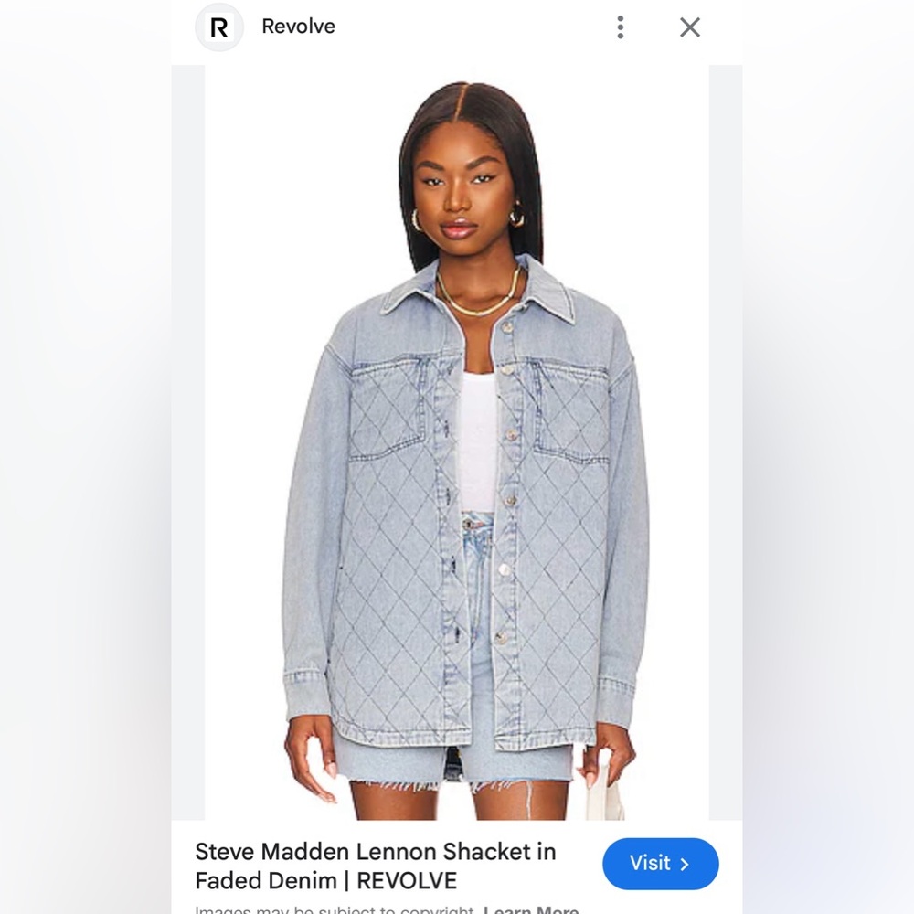 Steve Madden Lennon Jean Jacket